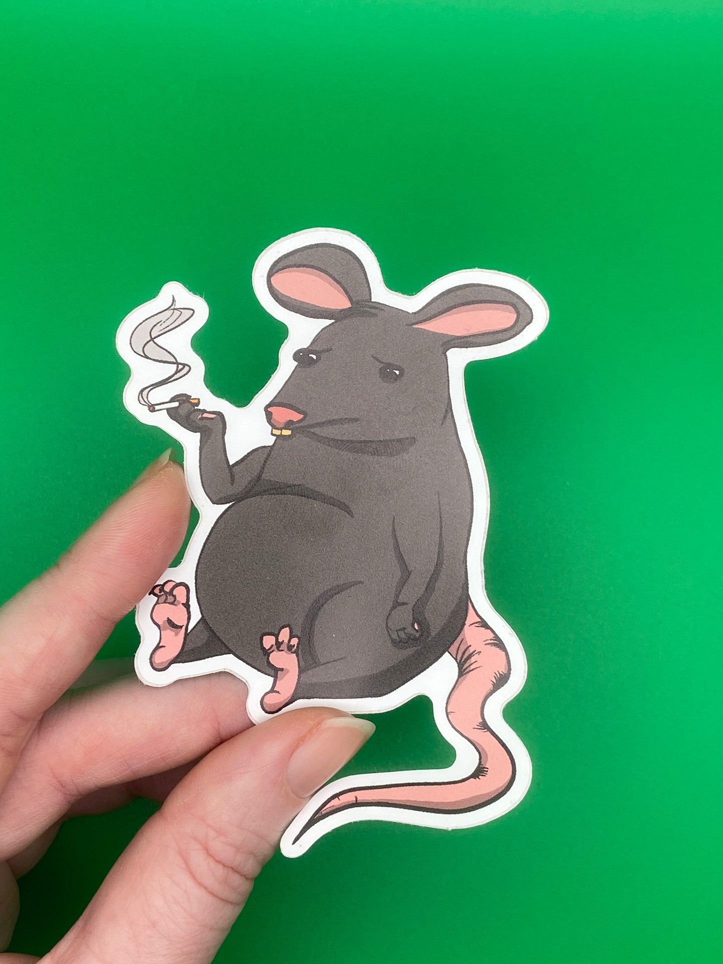Stressed Rat | Sticker