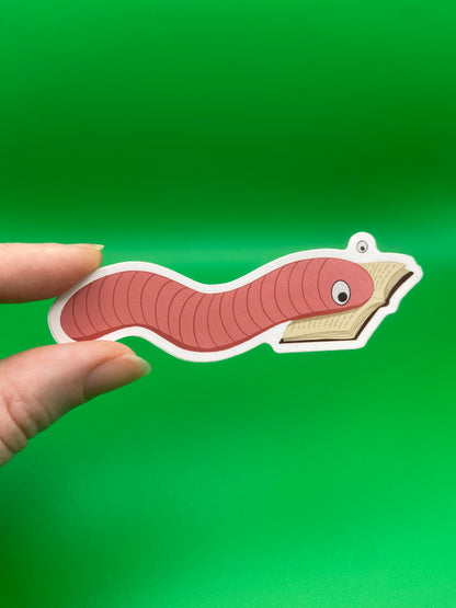 Bookworm  | Sticker