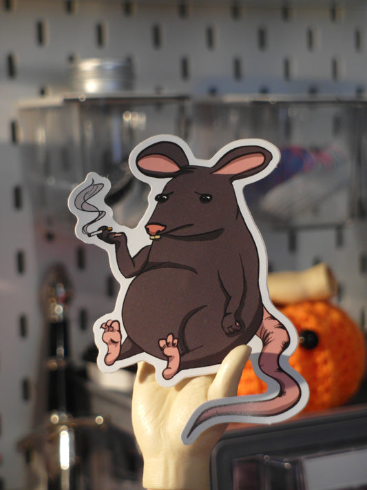 Stressed Rat | Sticker