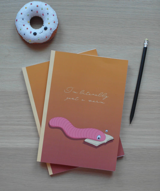 I'm Literally Just a Worm | Notebook